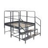 Platform System-4 (2x2)x1000Hmm Plat. - 3 Tread Unit & 7 Guards - BWP100X4SQG6