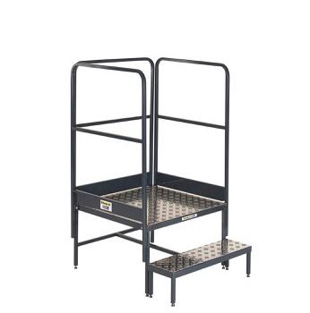 Platform System - 500Hmm Plat. - 1 Tread Unit & 3 Guards - BWP50G3