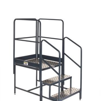 Platform System - 750Hmm Plat. - 2 Tread Unit & 3 Guards - BWP75G3