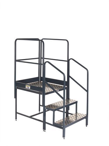 Platform System - 750Hmm Plat. - 2 Tread Unit & 3 Guards - BWP75G3