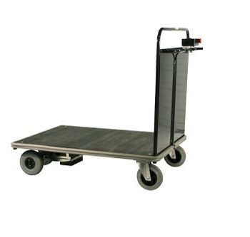 Powered Platform Truck - Single Steel End - Small - PWPT401Y