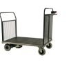 Powered Platform Truck - Steel End with Mesh Opp End - Small - PWPT402Y