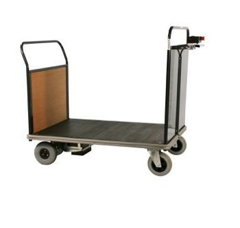 Powered Platform Truck - Steel End with Timber Opp End - Small - PWPT412Y