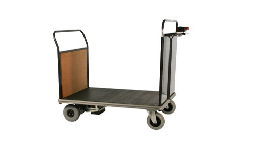 Powered Platform Truck - Steel End with Timber Opp End - Small - PWPT412Y