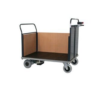Powered Platform Truck - Steel End with Timber Side & Opp End - Small - PWPT413Y