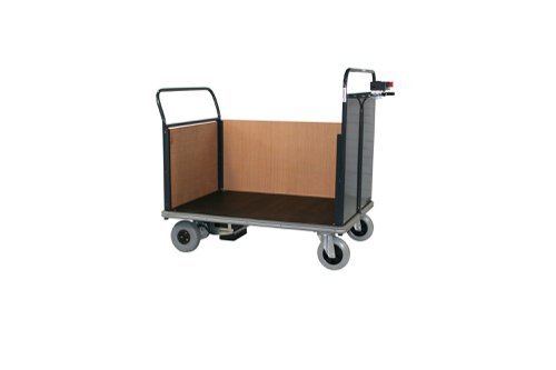 Powered Platform Truck - Steel End with Timber Side & Opp End - Small - PWPT413Y
