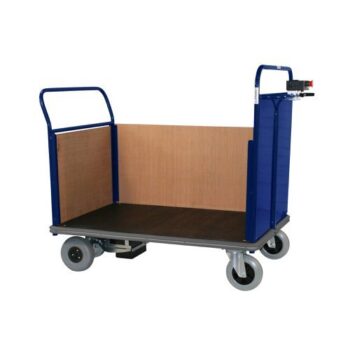 Powered Platform Truck - Steel End with Timber Side & Opp End - Small - PWPT413YBL