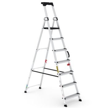 Professional Stepladders with Carry Handle - 7 Tread - CAH107