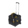 Proplaz Folding Box Truck with Compartment Bag; Fixed Wheels; Plastic; 35kg; Black - BI045Y
