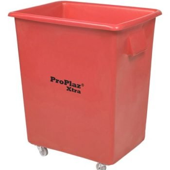 Proplaz Xtra Food Grade Polyethylene Bottle Skip; 150L; Red - GC9424_Red