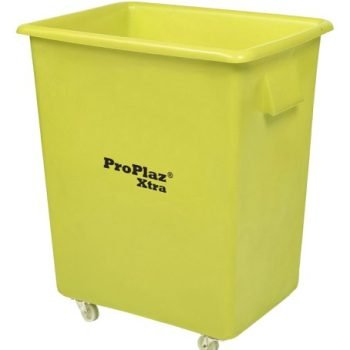 Proplaz Xtra Food Grade Polyethylene Bottle Skip; 150L; Yellow - GC9424_Yellow
