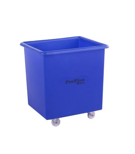 Proplaz Xtra Food Grade Polyethylene Mobile Tapered Truck; 118L; Blue - GC0118_Blue