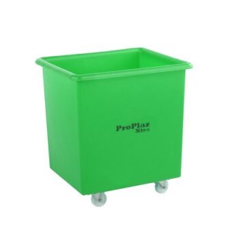 Proplaz Xtra Food Grade Polyethylene Mobile Tapered Truck; 118L; Green - GC0118_Green