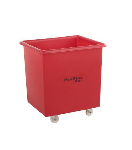 Proplaz Xtra Food Grade Polyethylene Mobile Tapered Truck; 118L; Red - GC0118_Red