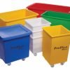 Proplaz Xtra Food Grade Polyethylene Mobile Tapered Truck; 72L; Blue - GC0072_Blue