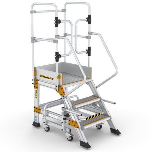Safety Steps with Safety Lock - 3 Tread - CAL703