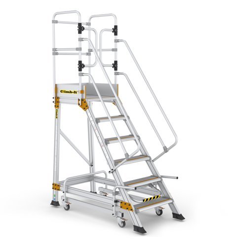 Safety Steps with Safety Lock - 6 Tread - CAL706