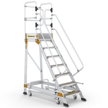 Safety Steps with Safety Lock - 7 Tread - CAL707