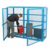 Security Cage; 1630 x 2070 x 700; Double Door; 500kg; Blue - SCB05Z