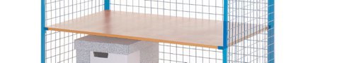 Shelf to suit Distribution Trolley; Veneer; 30kg; Veneer - DTS06S