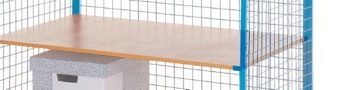 Shelf to suit Large Distribution Trolley; Veneer; 30kg; Veneer - DTS09S