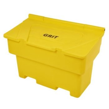 Stackable Polyethylene Grit Bin; 200L; Yellow - GB200E