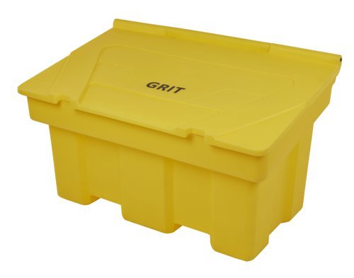 Stackable Polyethylene Grit Bin; 350L; Yellow - GB350E