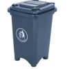 Static Bin; 50L; 30% Recycled Polyethylene; Dark Grey - LFB50Z_DGrey