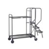 Stepped Picking Trolley 2 Tier 3 Step 800 x 500 Timber - PAOP203Y