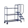 Stepped Picking Trolley 2 Tier 3 Step 800 x 500 Timber - PAOP203YBL