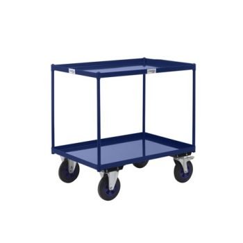 Table Top Shelf Trucks - 2 Shelf - Steel - 1000 x 700 - PAST515YBL