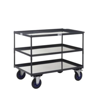 Table Top Shelf Trucks - 3 Shelf - Steel - 1000 x 700 - PAST516Y