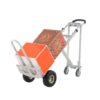Three Way Truck; Fixed/Swivel Wheels; Aluminum; 350kg; Silver - GI935P