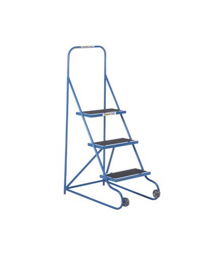 Tilt N Pull Steps - 3 Tread - Blue - AAT03