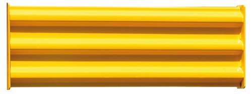 Triple Ridge Steel Barrier; 508L mm; Yellow - SGR05Z