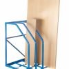 Vertical Sheet Rack; 3 Bays; Distance between support bars: 230mm;Blue - GVR15