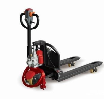 Vulcan Fully Powered Pallet Truck; Fork Length mm: 1150; Width Over Forks mm: 540; 1500kg; Steel; Black/Orange - FPPT40