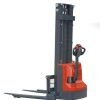 Vulcan Fully Powered Straddle Stacker; Fork Length mm: 1150; Lift Height mm 1600; 1000kg; Steel; Black/Red - FPST1016