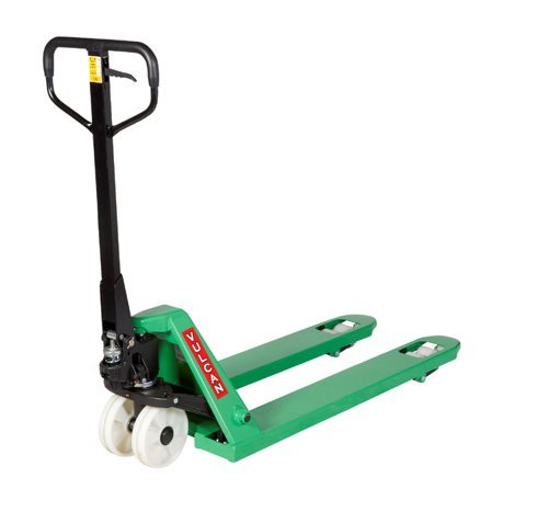 Vulcan Heavy Duty Pallet Truck; Fork Length mm: 1150; Width Over Forks mm: 540; 3000kg; Steel; Green - HDPT301554
