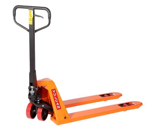 Vulcan Low Profile Pallet Truck; Fork Length mm: 1000; Width Over Forks mm: 540; 2000kg; Steel; Orange - LPPT1054