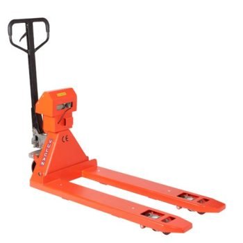 Vulcan Premium Weigh Scale Pallet Truck; Fork Length mm: 1150; Width Over Forks mm: 540; 2000kg; Steel; Orange - PWS1157