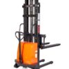 Vulcan Semi Electric Stacker; Fork Length mm: 1100; Lift Height mm: 1600; 1500kg; Steel; Black/Orange - SESCT10