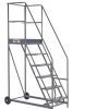 Warehouse Steps - 600mm Platform - 3 Tread - Grey - AHWS03GY