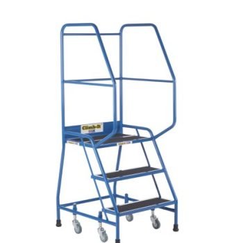 Weigh Reactive Steps - 3 Tread - Anti Slip - Blue - AAW83