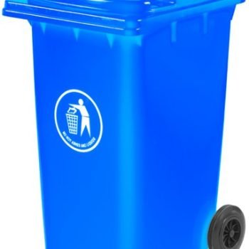 Wheelie Bin; 240L; 30% Recycled Polyethylene; Blue - LWB240Y_Blue
