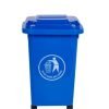 Wheelie Bin; 30L; 30% Recycled Polyethylene; Blue - LWB30Y_Blue