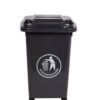 Wheelie Bin; 30L; 30% Recycled Polyethylene; Dark Grey - LWB30Y_DGrey