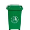 Wheelie Bin; 30L; 30% Recycled Polyethylene; Green - LWB30Y_Green