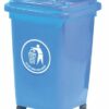 Wheelie Bin; 50L; 30% Recycled Polyethylene; Blue - LWB50Y_Blue
