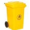Wheelie Bin; 80L; 30% Recycled Polyethylene; Yellow - LWB80Y_Yellow